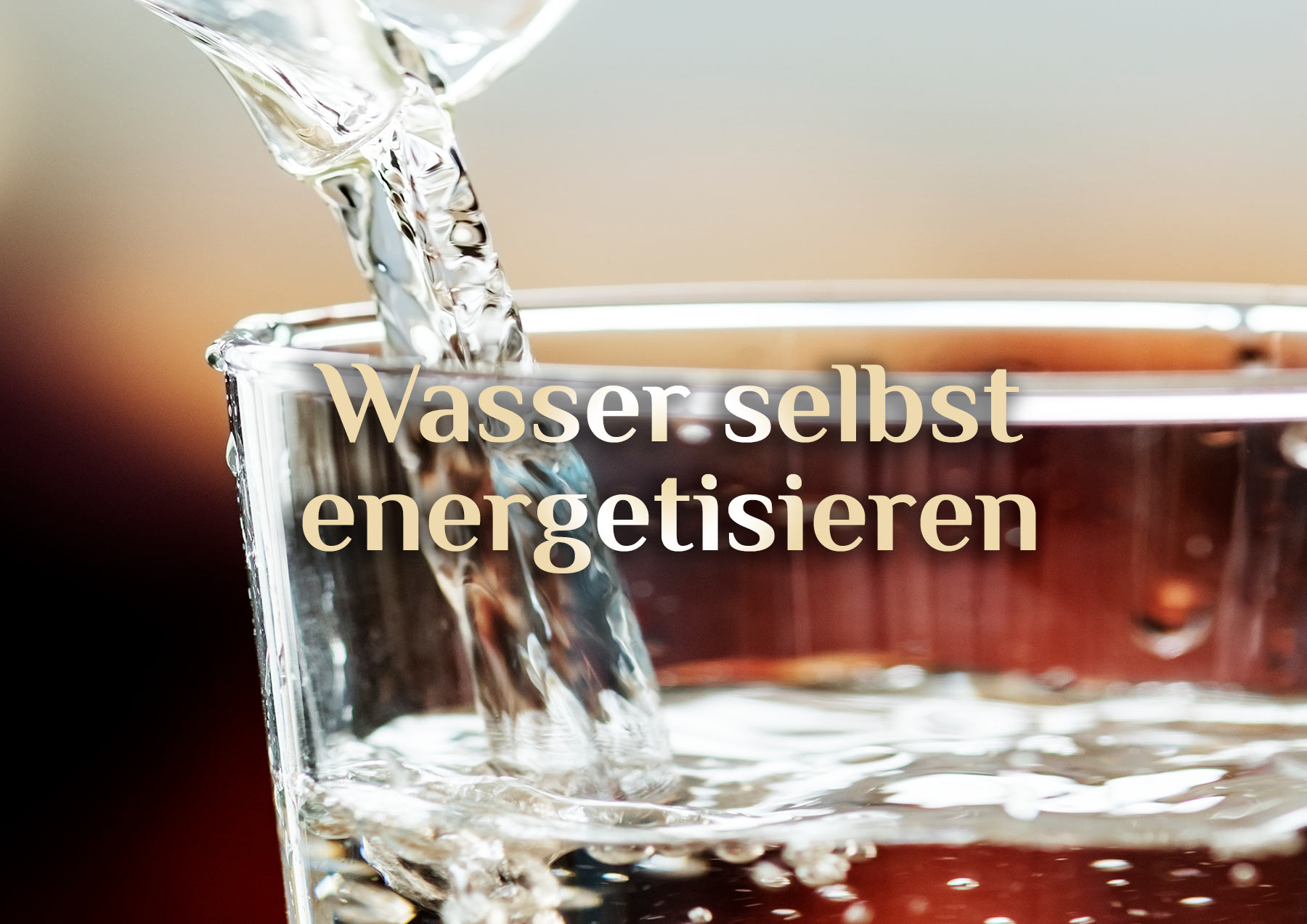 Elementares Wasser 💦 Anleitung Wasser selbst energetisieren 💦 magnetisiertes Wasser