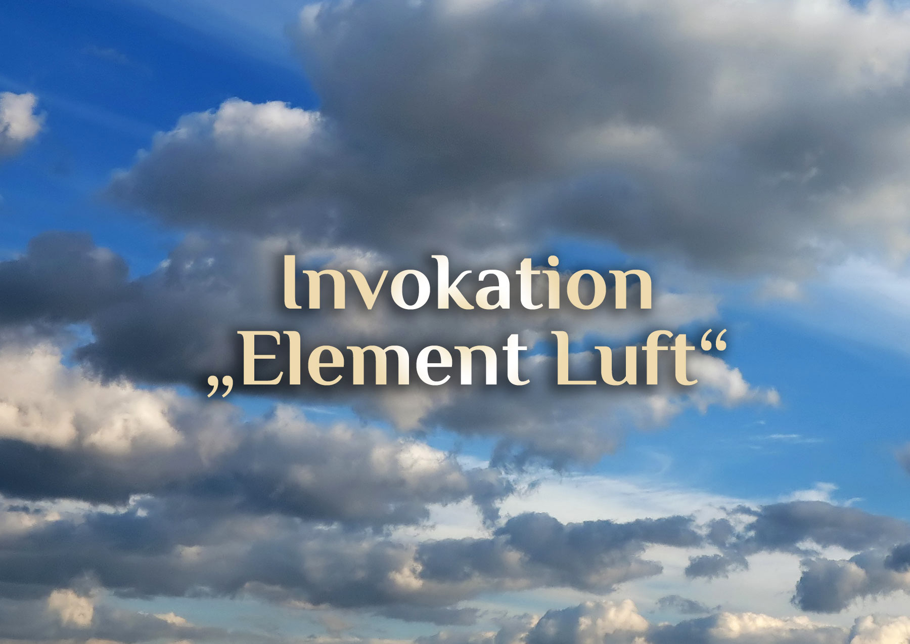 Invokation der elementaren Luft 💨