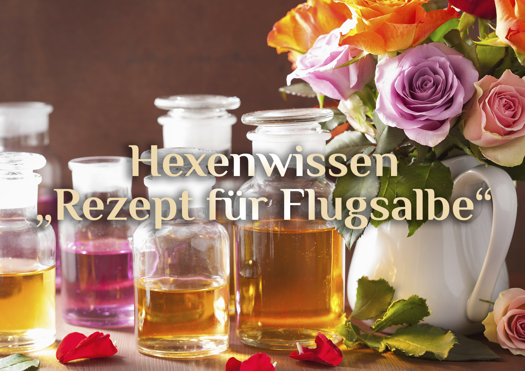 Elementare Flugsalbe 🦋 Ritual-Salbe zur Walpurgisnacht 🦋 Rezept für Deine Flugsalbe