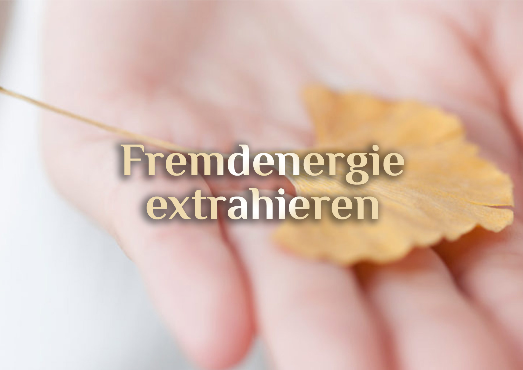 Elementare Extraktion 🦠  Entfernen von Fremdenergien 🦠 Energie Parasiten extrahieren