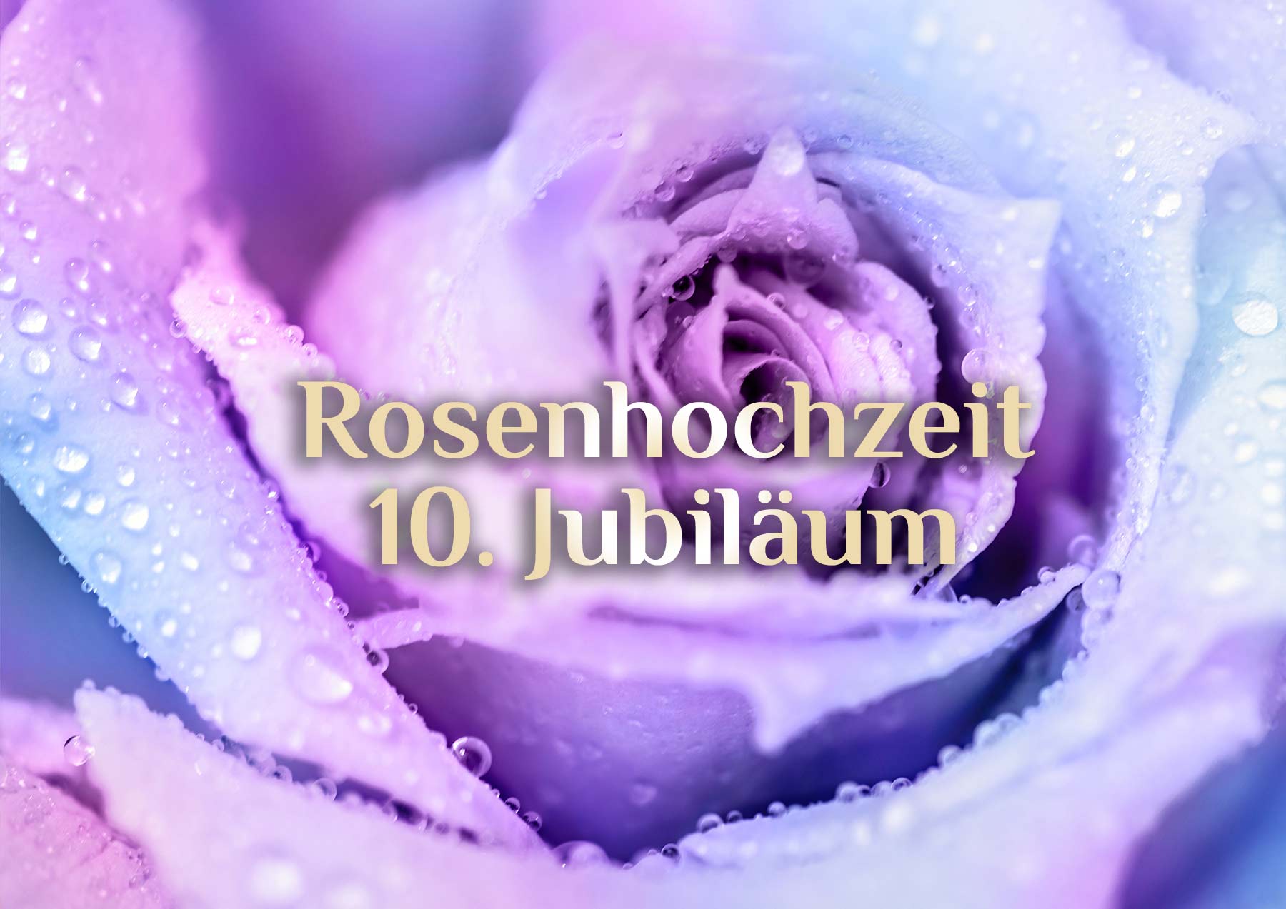 Rosenhochzeit | 10. Hochzeitstag | Hochzeitsjubiläum