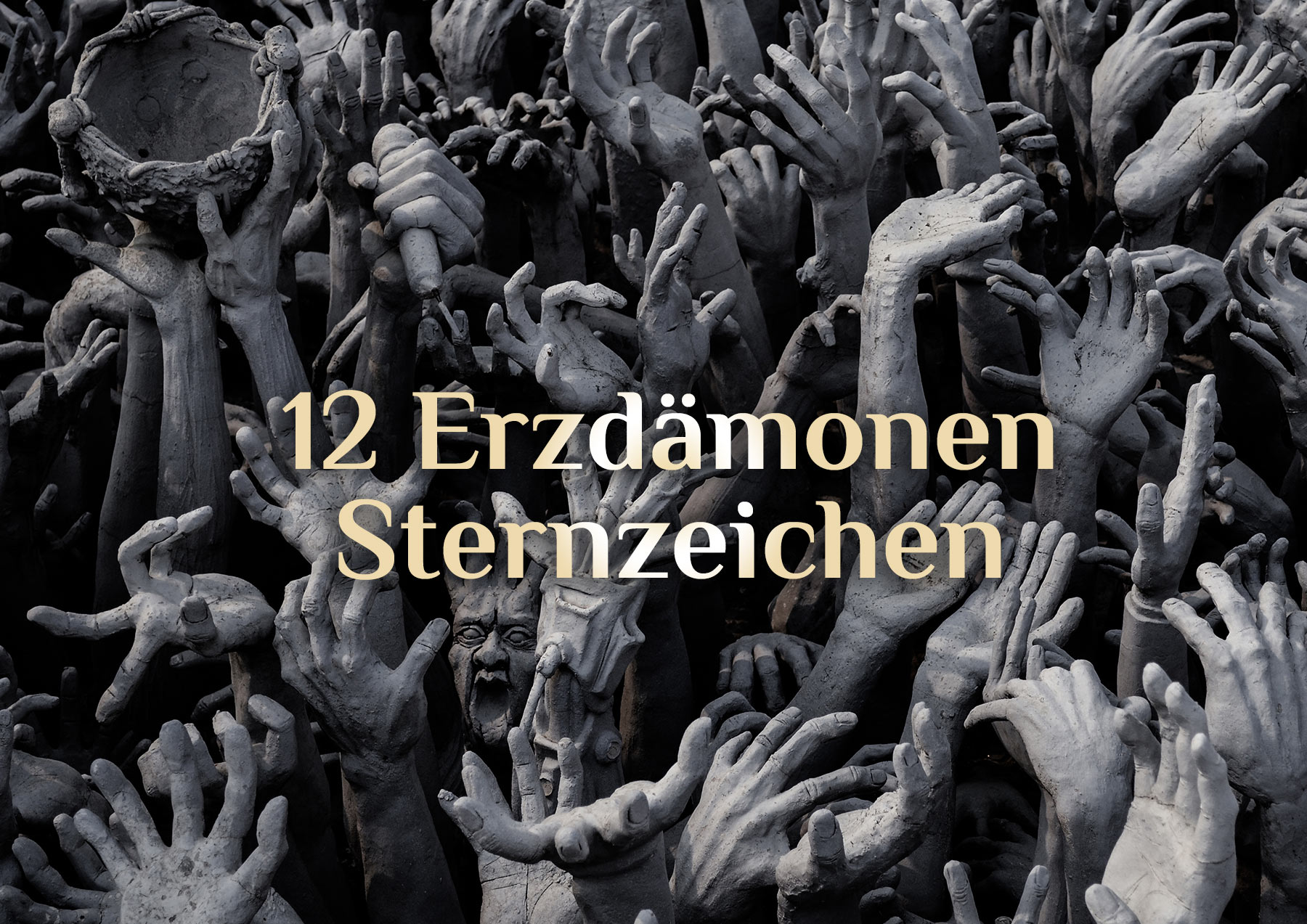 Die 12 Erzdämonen Sternzeichen 👹 Horoskop der Dämonen 👹 Sternzeichen der Schatten