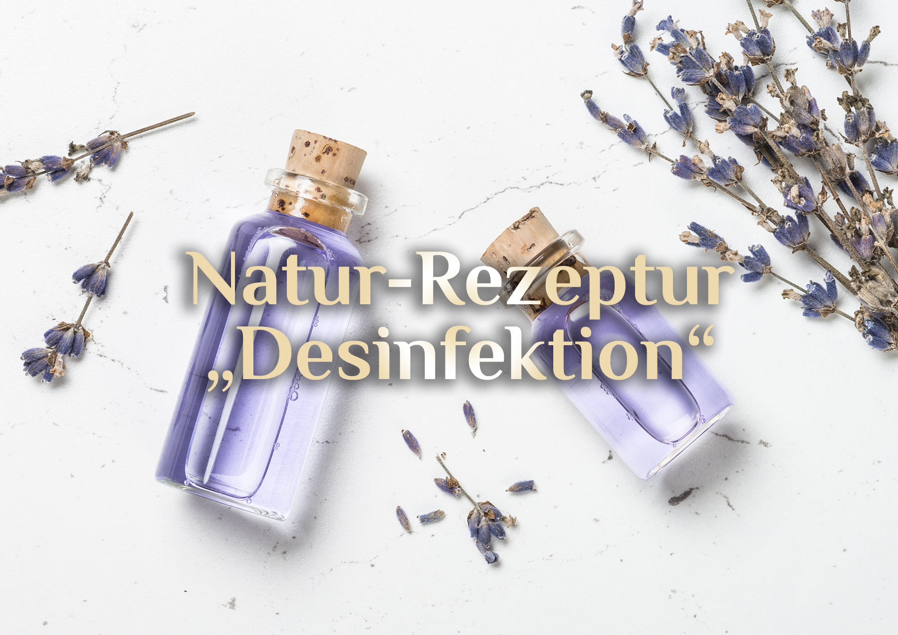 Rezept für Desinfektionsmittel ⚗️ Natürliches Händedesinfektionsmittel 🧼 Desinfektion selbst herstellen