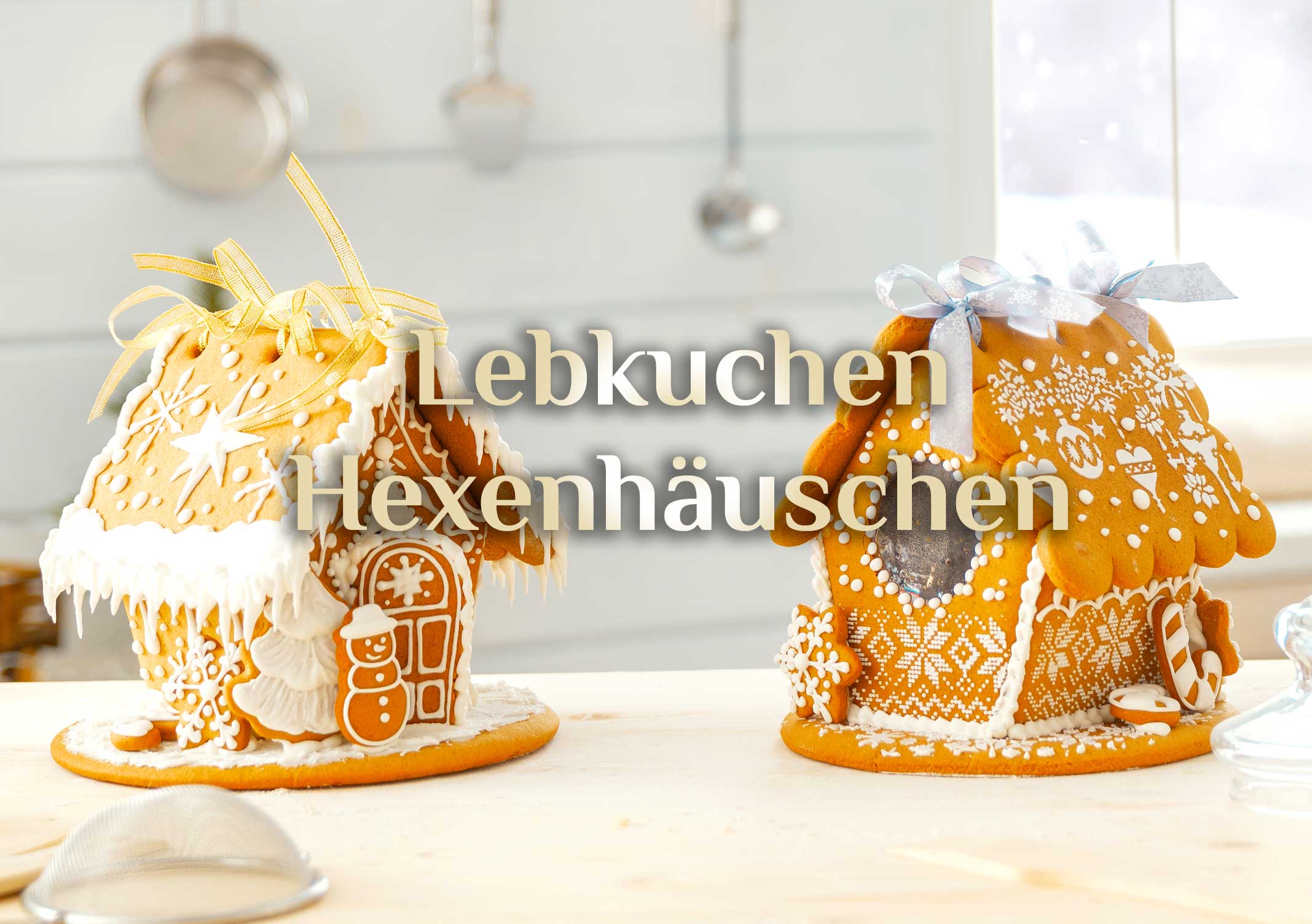 Lebkuchenhaus Rezept 🍪  festliches Hexenhäuschen 🛖 Hexenhaus backen