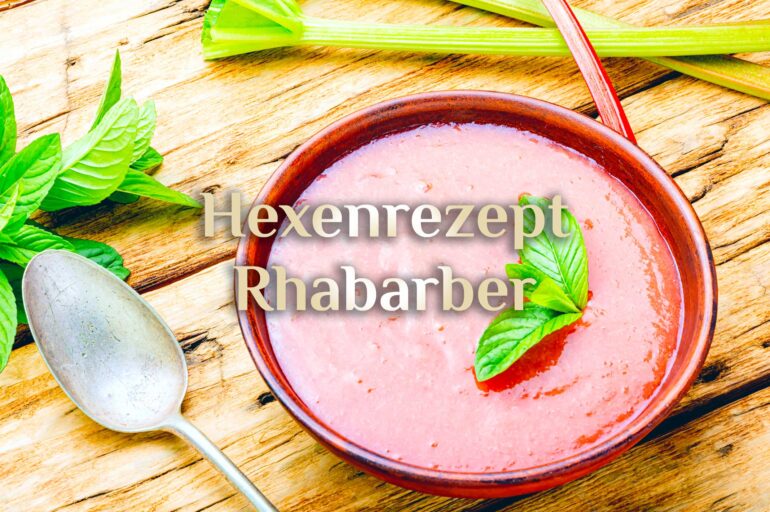 Rhabarber Schaum 🍧 Heilpflanze Rhabarber 🍧 Rhabarber Rezept - NEOeso ...