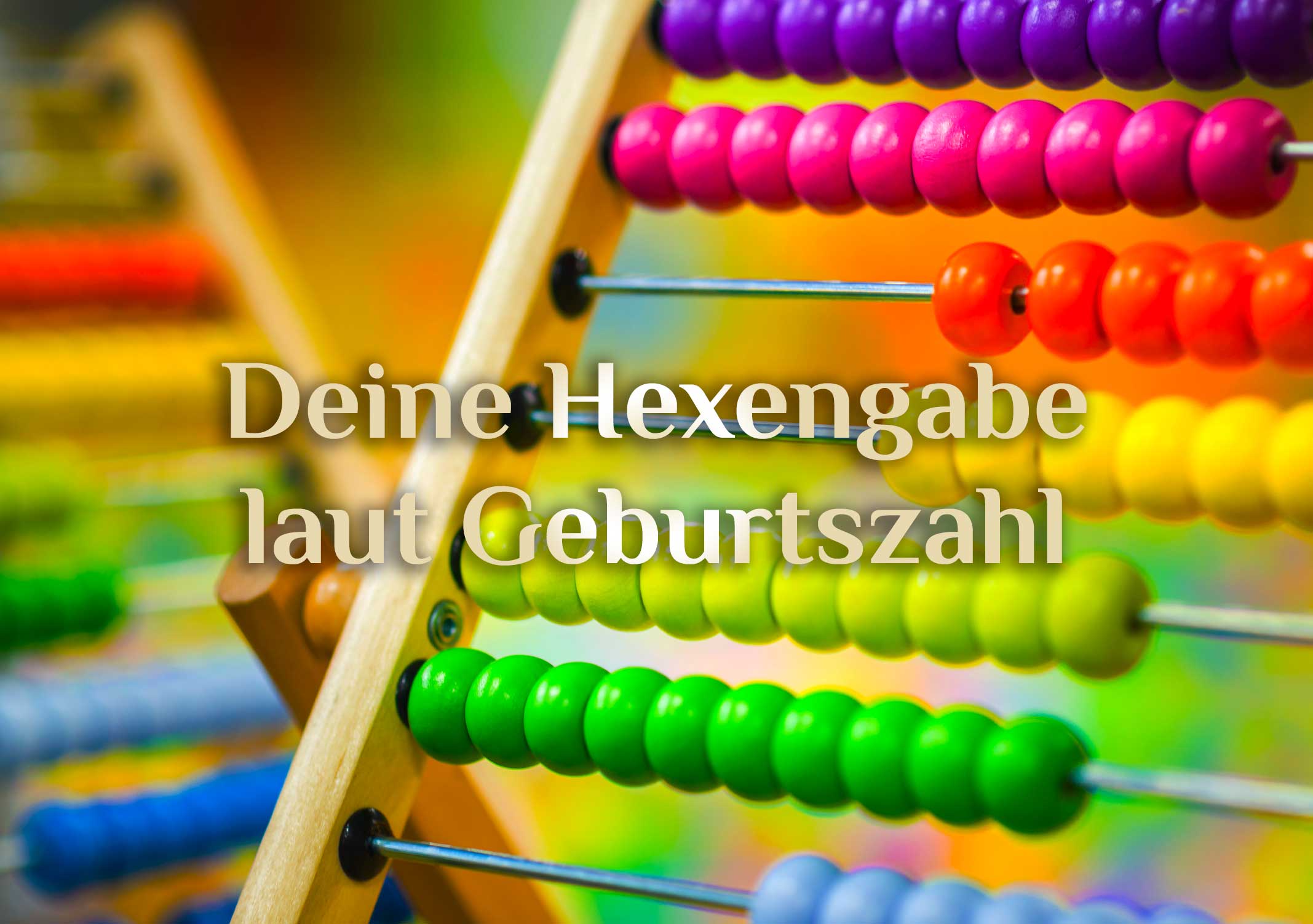 Numerologische Geburtszahl  🧮 Deine Gabe laut Geburtszahl