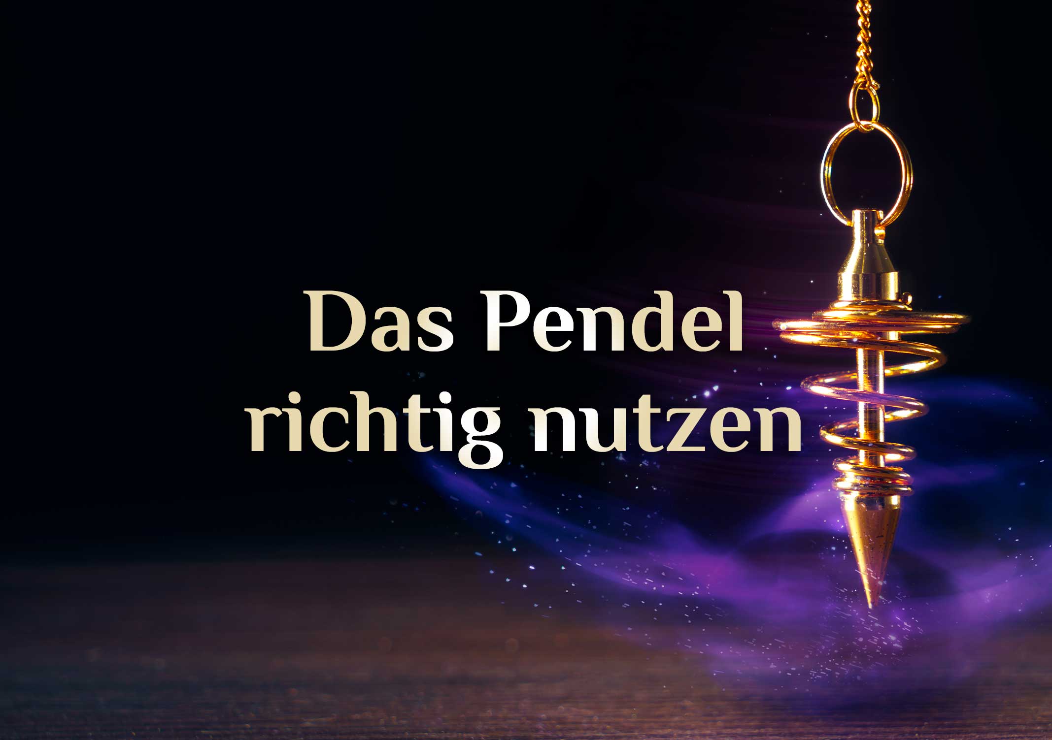 Das Hexen Pendel 💫 Pendelanleitung 🧚 So pendeln Hexen