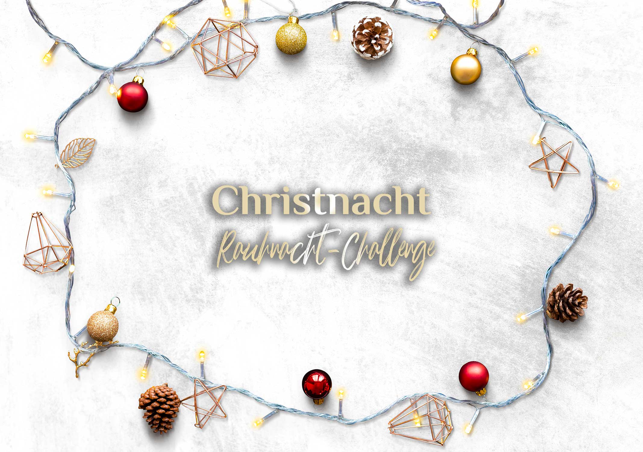 Erste Rauhnacht ❄️ Christnacht ❄️ Rauhnacht-Challenge