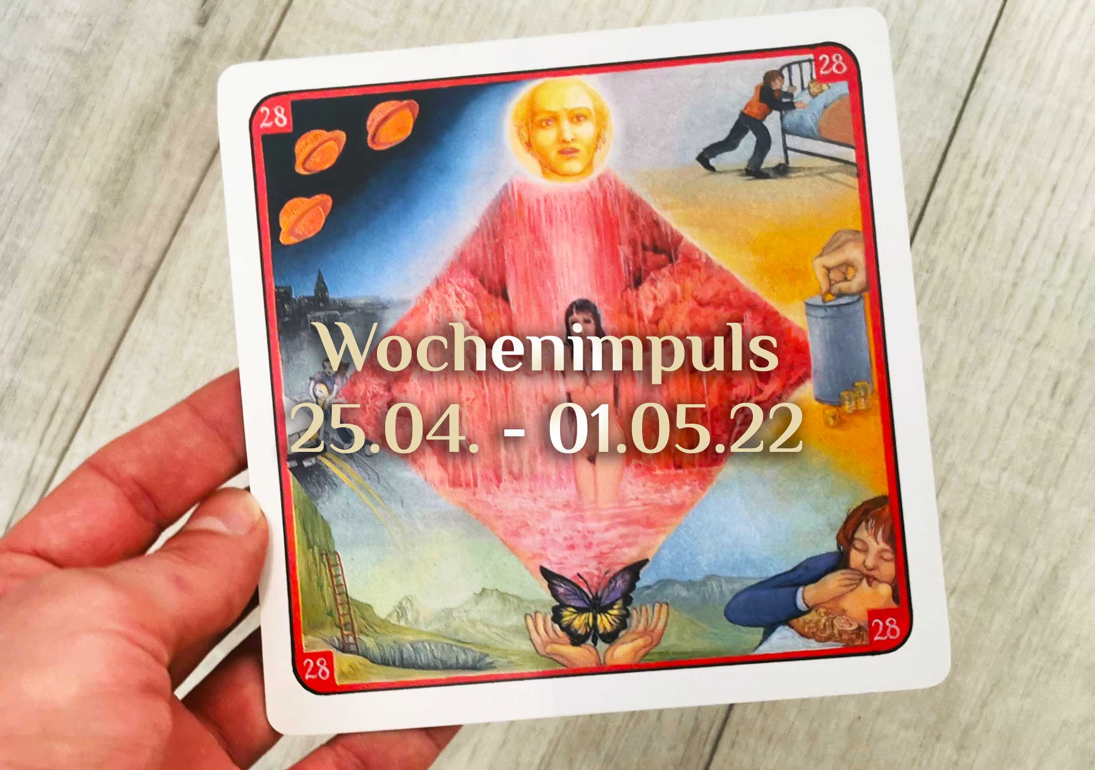 Traumkarte 💭 25. April – Walpurgisnacht 01. Mai 2022 🔮 Wochenimpuls