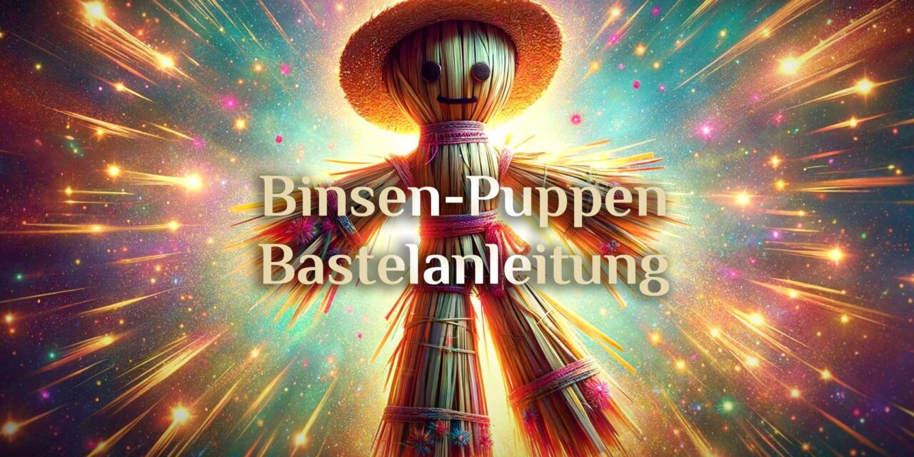 Binsen-Puppen-Magie 🌾✨ Bastelanleitung Strohmenschen 🌿✨ Hexerei mit Binsenpuppen